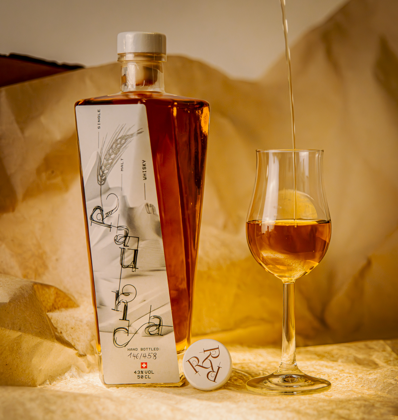 RAURICA Swiss Single Malt Whisky, Inaugural Release Cask Strength – Bild 2